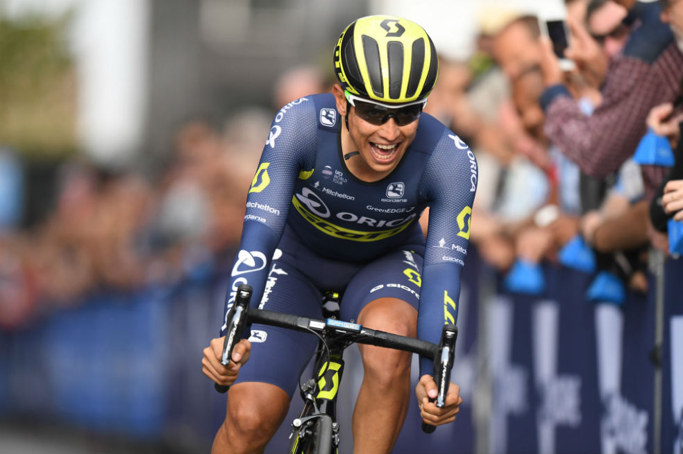 Esteban Chaves, la apuesta del Orica Scott  para la Vuelta a España