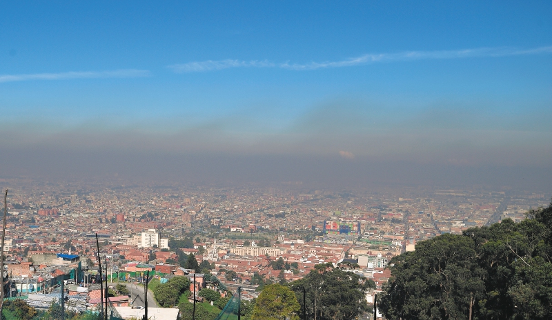 El 92 % de la población vive en lugares con exceso de contaminación de aire
