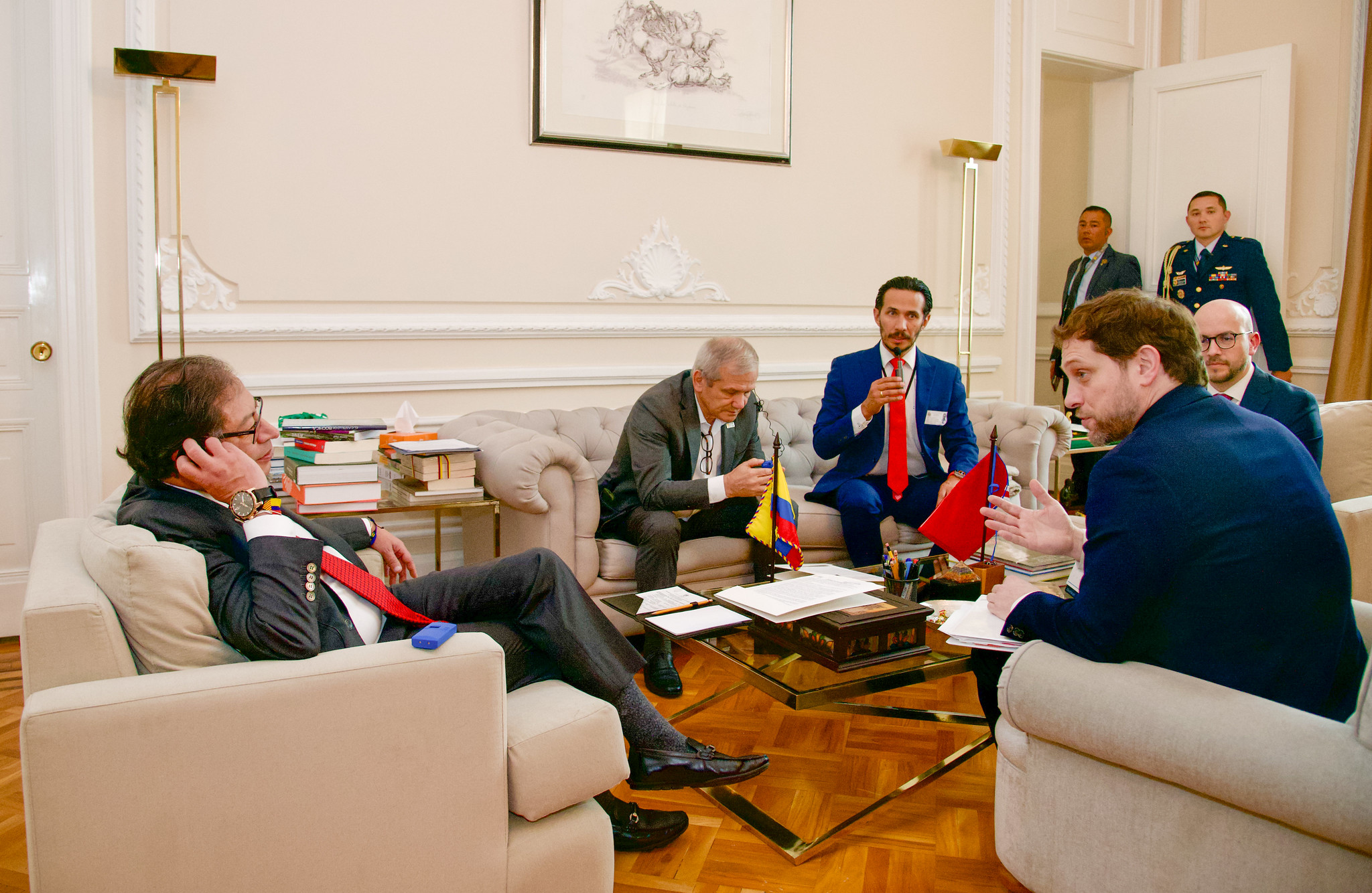 Reunión del Presidente Gustavo Petro con Jon Finer, Consejero de Seguridad Nacional de EE.UU y asesor de la Casa Blanca para el Hemisferio Occidental.