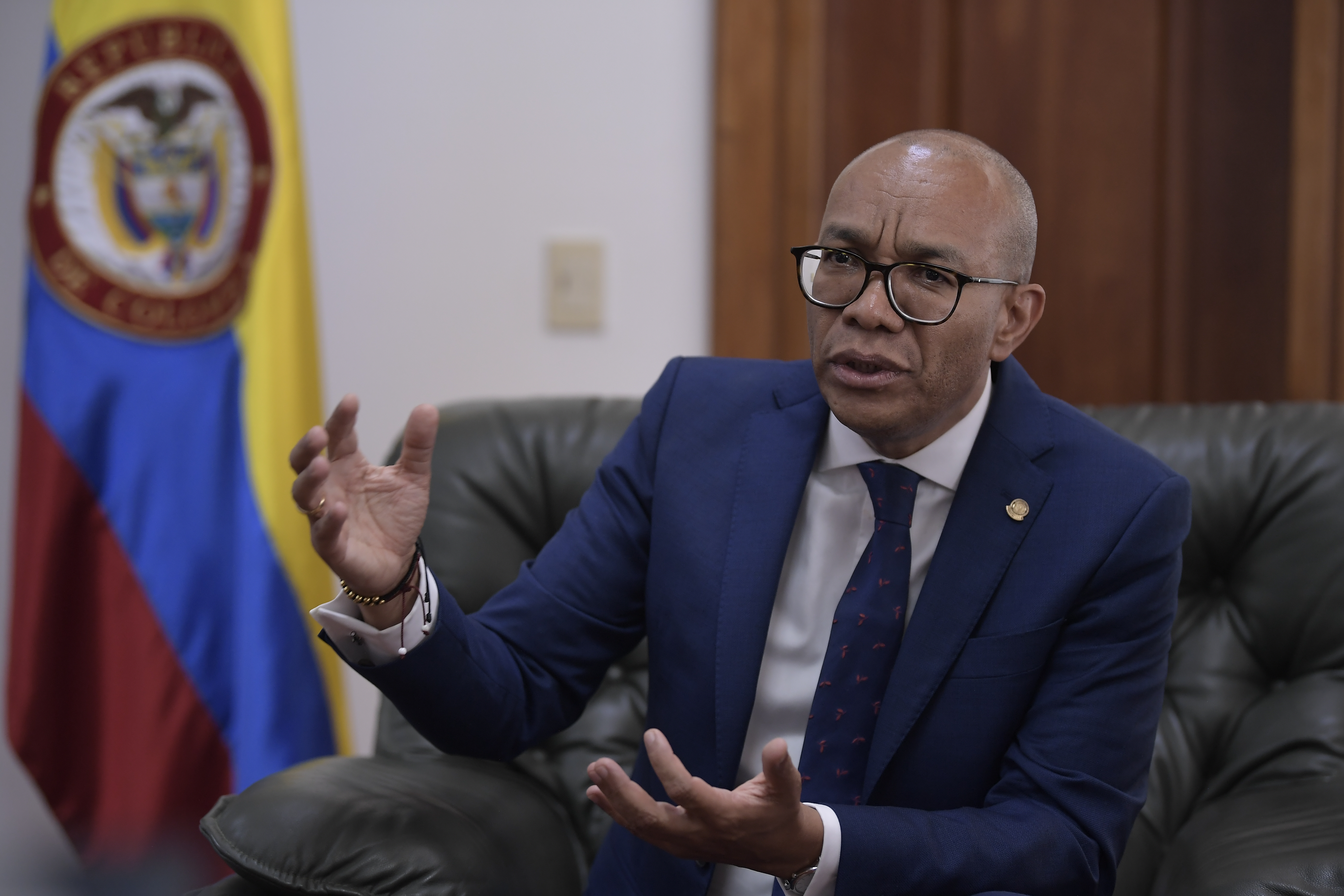 Presidente de la Corte Suprema de Justicia, entrevista.