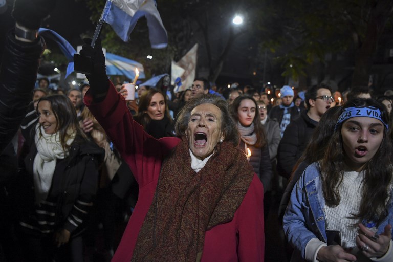 En pocas horas Argentina define legalización del aborto