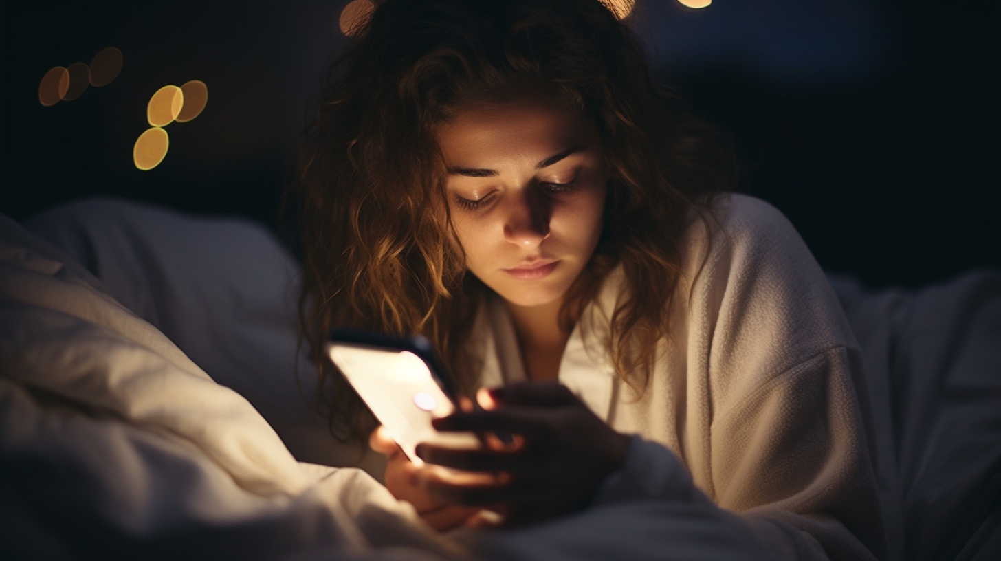 ⁠Cómo el uso del celular antes de dormir afecta la calidad del sueño