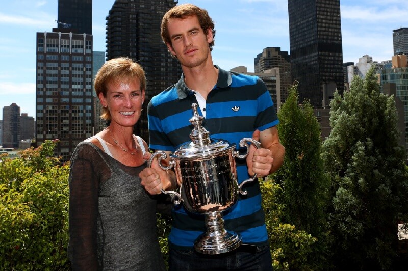 Judy Murray, la clave del éxito de su hijo Andy, leyenda del tenis británico