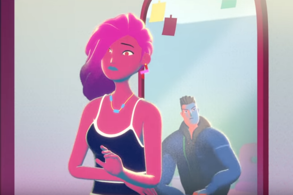 El cortometraje animado que muestra cómo se disfraza el machismo de amor