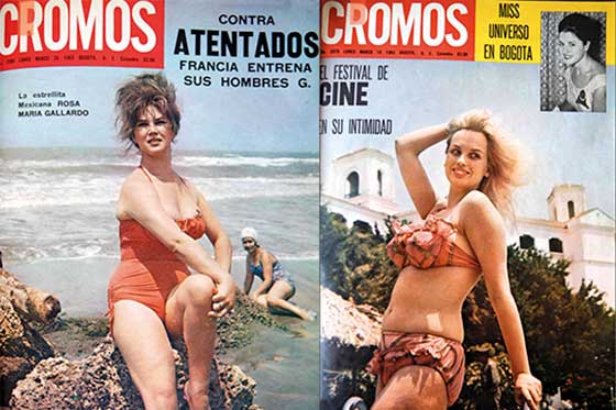 Rellenitas y naturales, así eran las divas del cine de los años 60