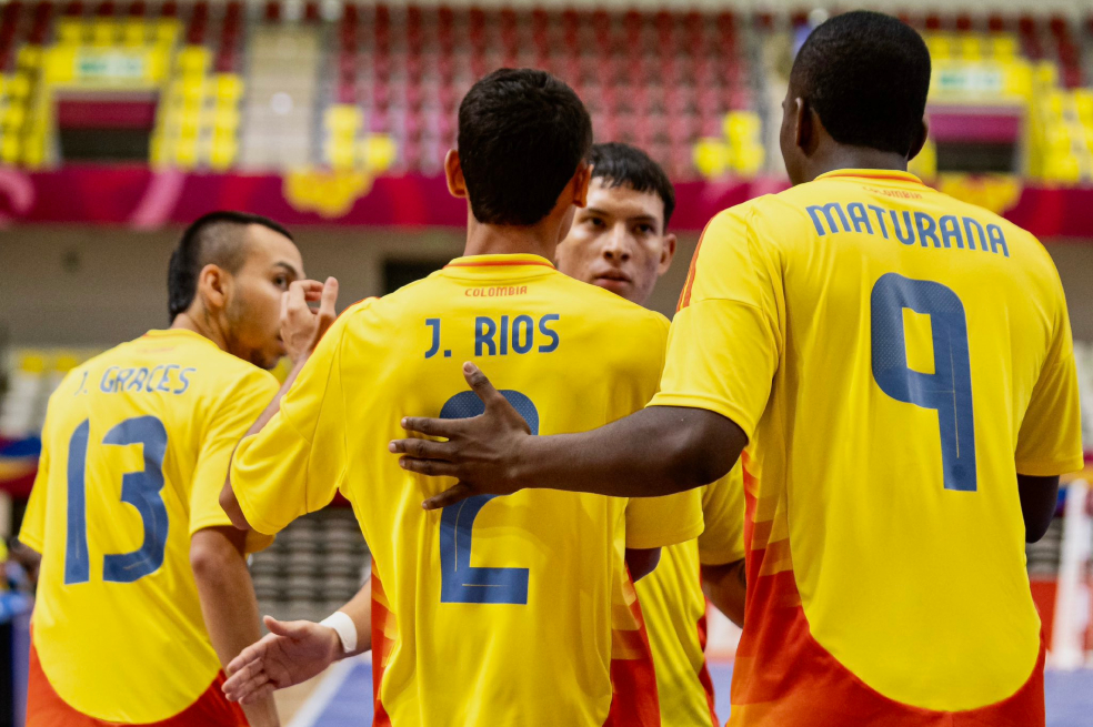 Colombia venció a Paraguay y jugará la final del Sudamericano Sub-20 de Futsal