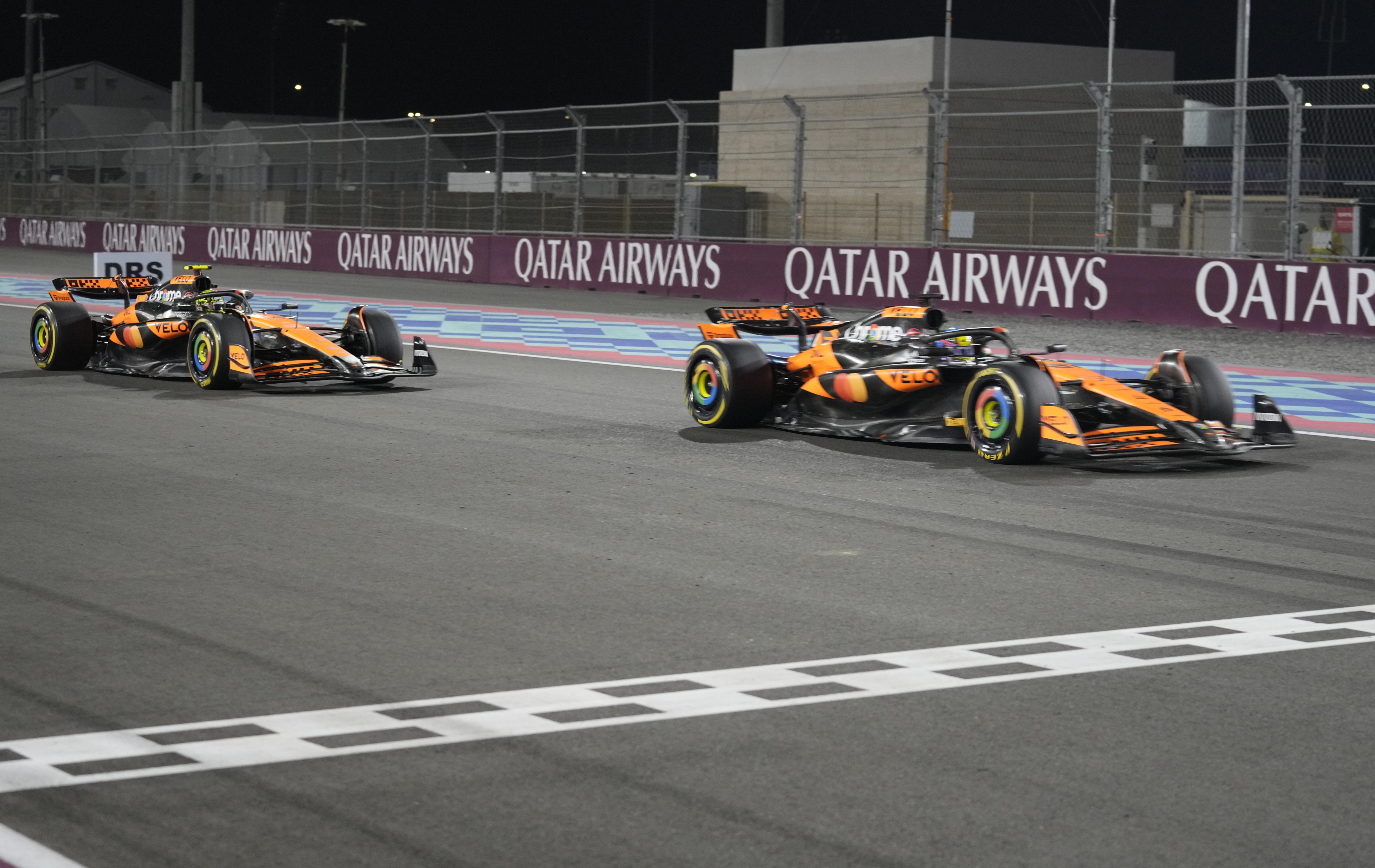Oscar Piastri se impuso en la carrera esprint del Gran Premio de Catar de F1