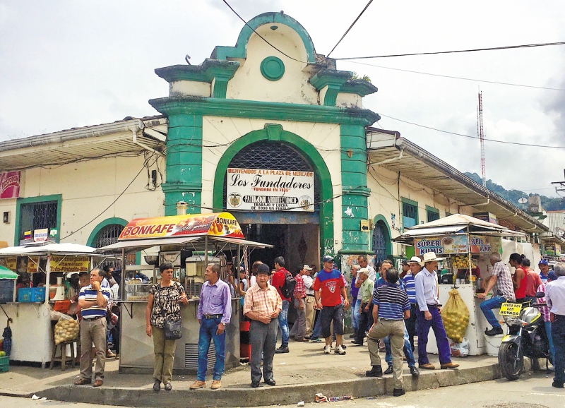 Plaza de mercado Los Fundadores, en Santa Rosa de Cabal. / Cortesía