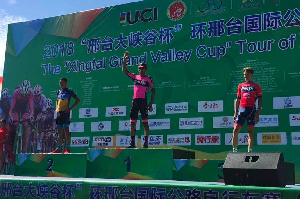 Sebastián Molano ganó la segunda etapa del Tour de Xingtai