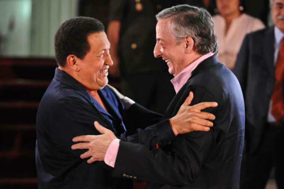 Kirchner y Chávez, ciudadanos ilustres del Mercosur