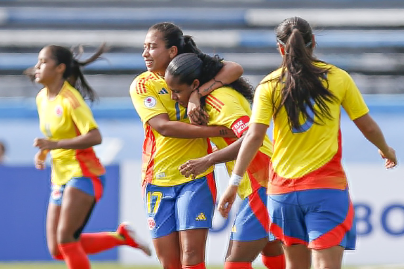 Colombia ganó sobre el último minuto ante Venezuela en el Sudamericano sub-20
