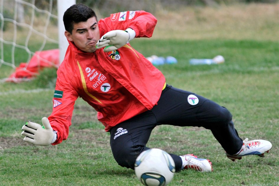 Bolivia pierde su arquero titular, operado de apendicitis