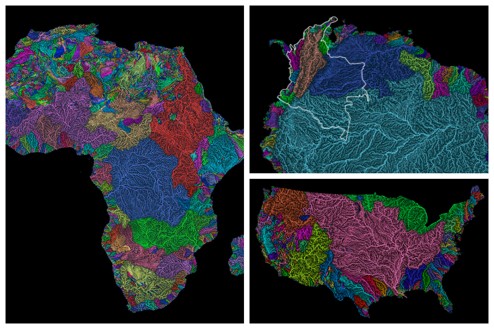 [En imágenes] Las ‘venas fluviales’ del mundo a todo color
