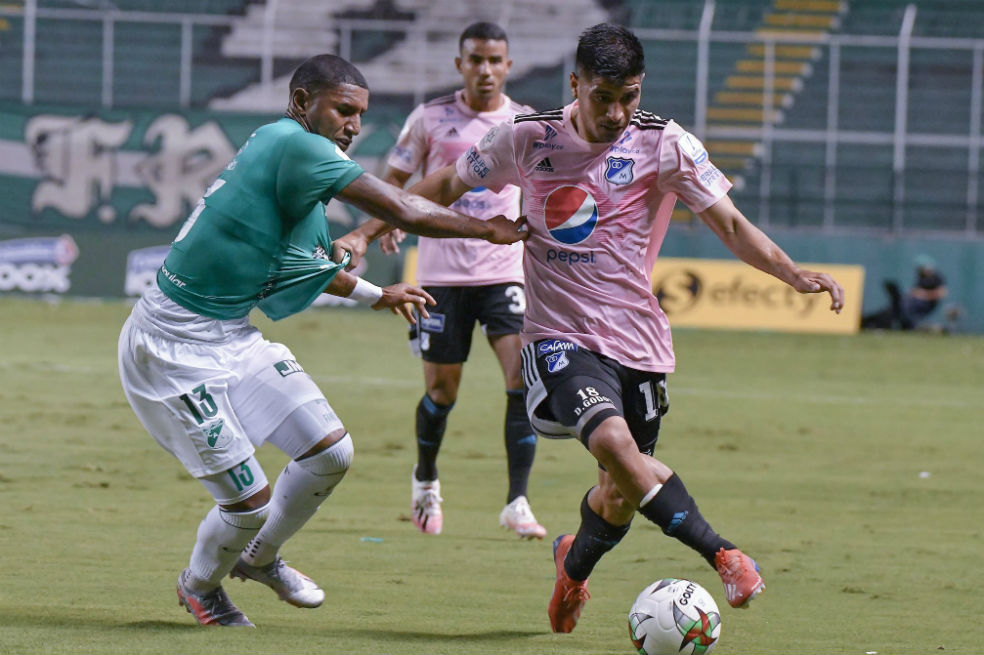 Deportivo Cali y Millonarios empataron en partido aplazado