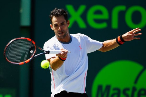 Santiago Giraldo venció al brasileño Rogeiro Dutra Silva en primera ronda del Abierto de Houston. Foto: AFP