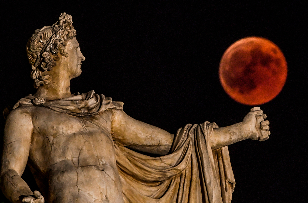 Así se vio el eclipse de Luna en diferentes partes del mundo