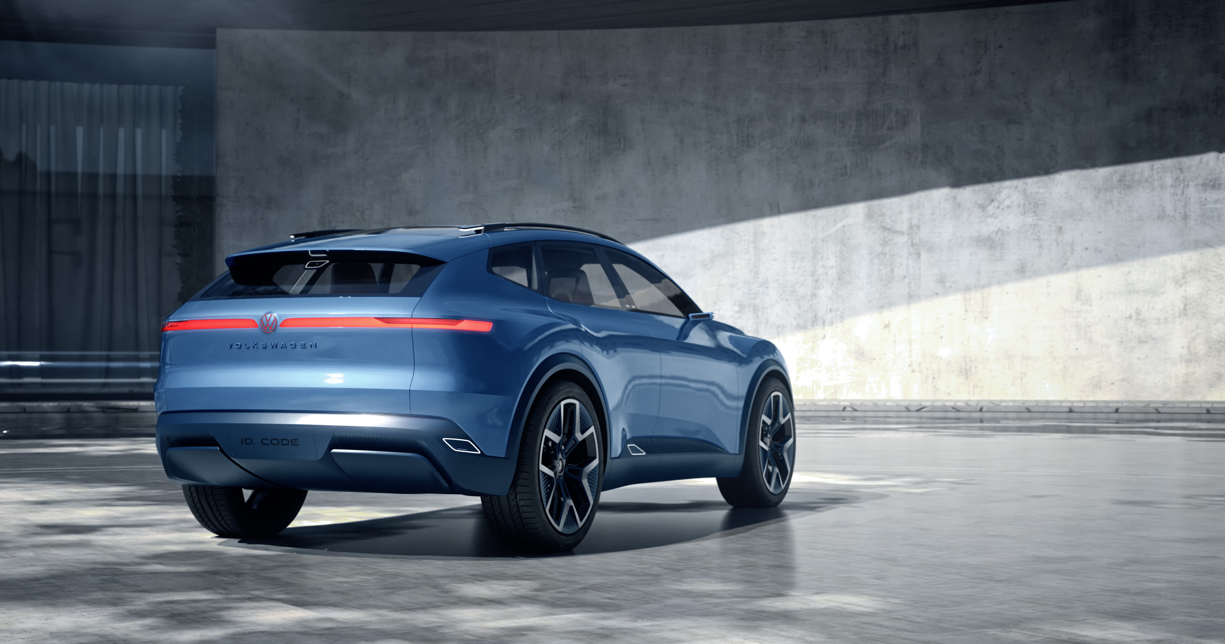 Nuevo modelo de Volkswagen  parte trasera
