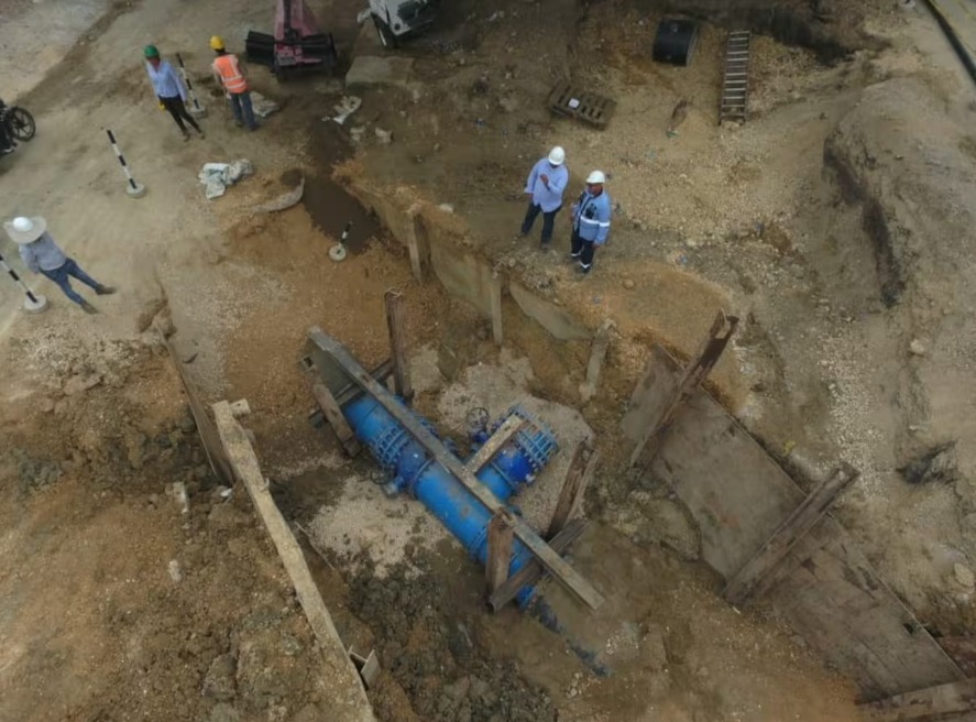 Por daño en tubería, el 40% de Cartagena está sin agua