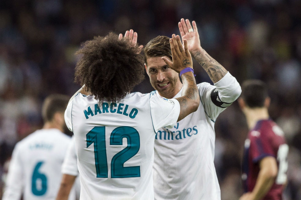 Real Madrid supera al Eibar en el Bernabéu