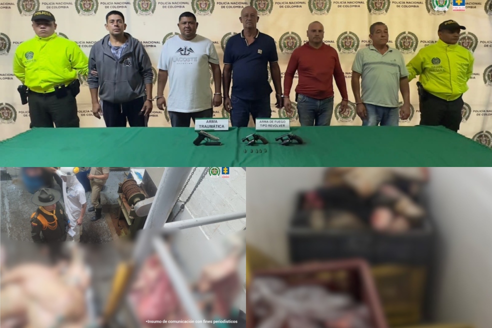 Desarman banda dedicada a la venta de carne de ganado enfermo en Antioquia