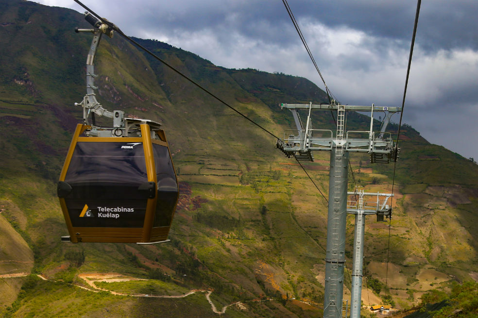 Perú estrena su primer teleférico