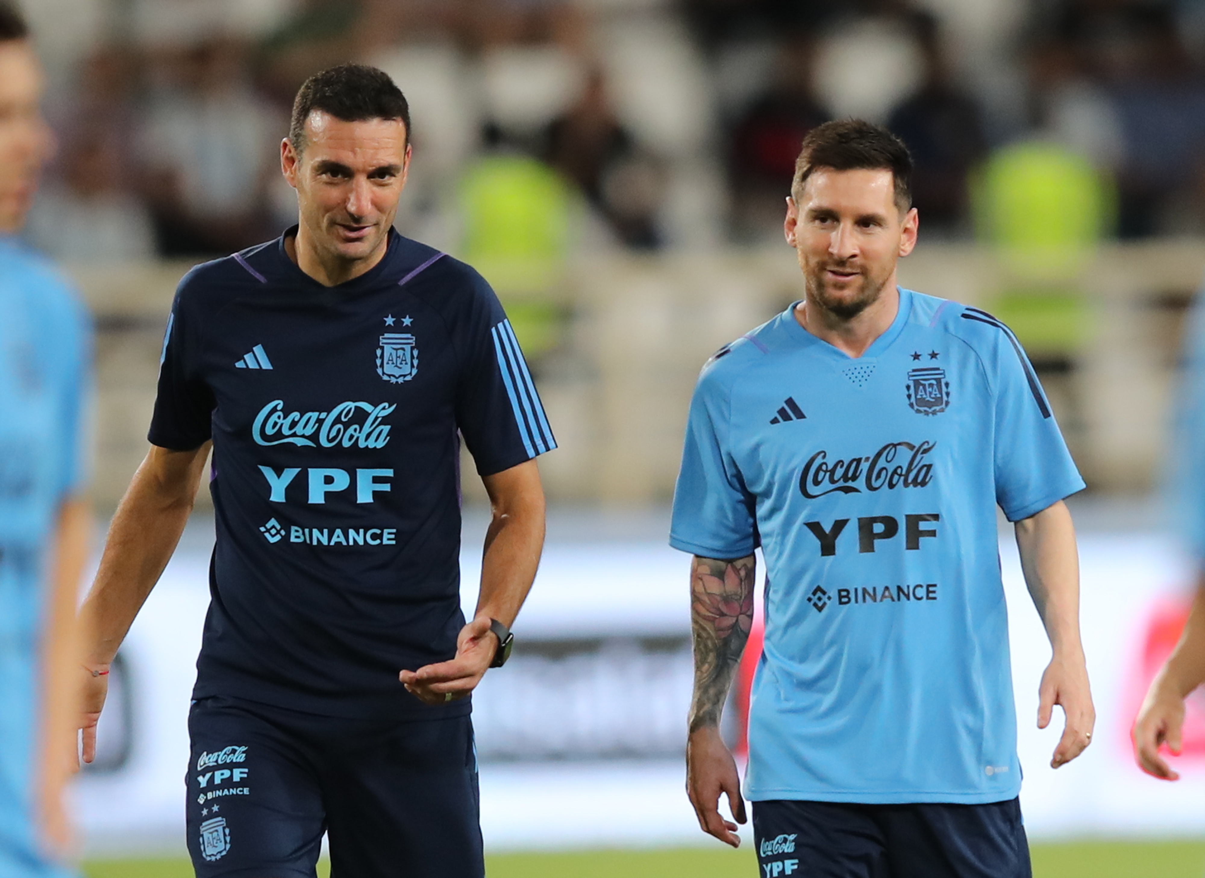 Scaloni: “Tenemos que disfrutar a Messi, es lo mejor que le puede pasar al fútbol”