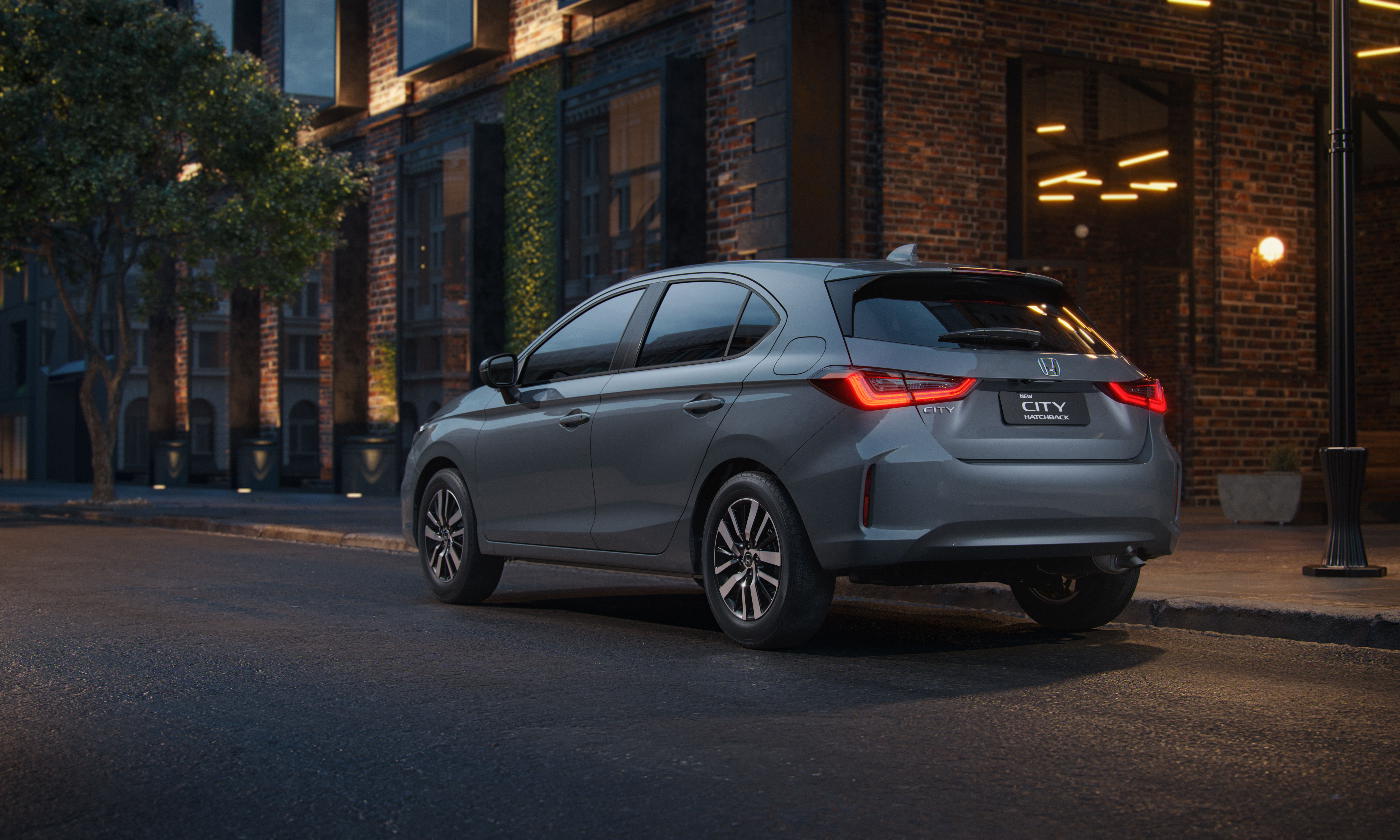 El nuevo Honda City está disponible cinco colores en versión hatchback.