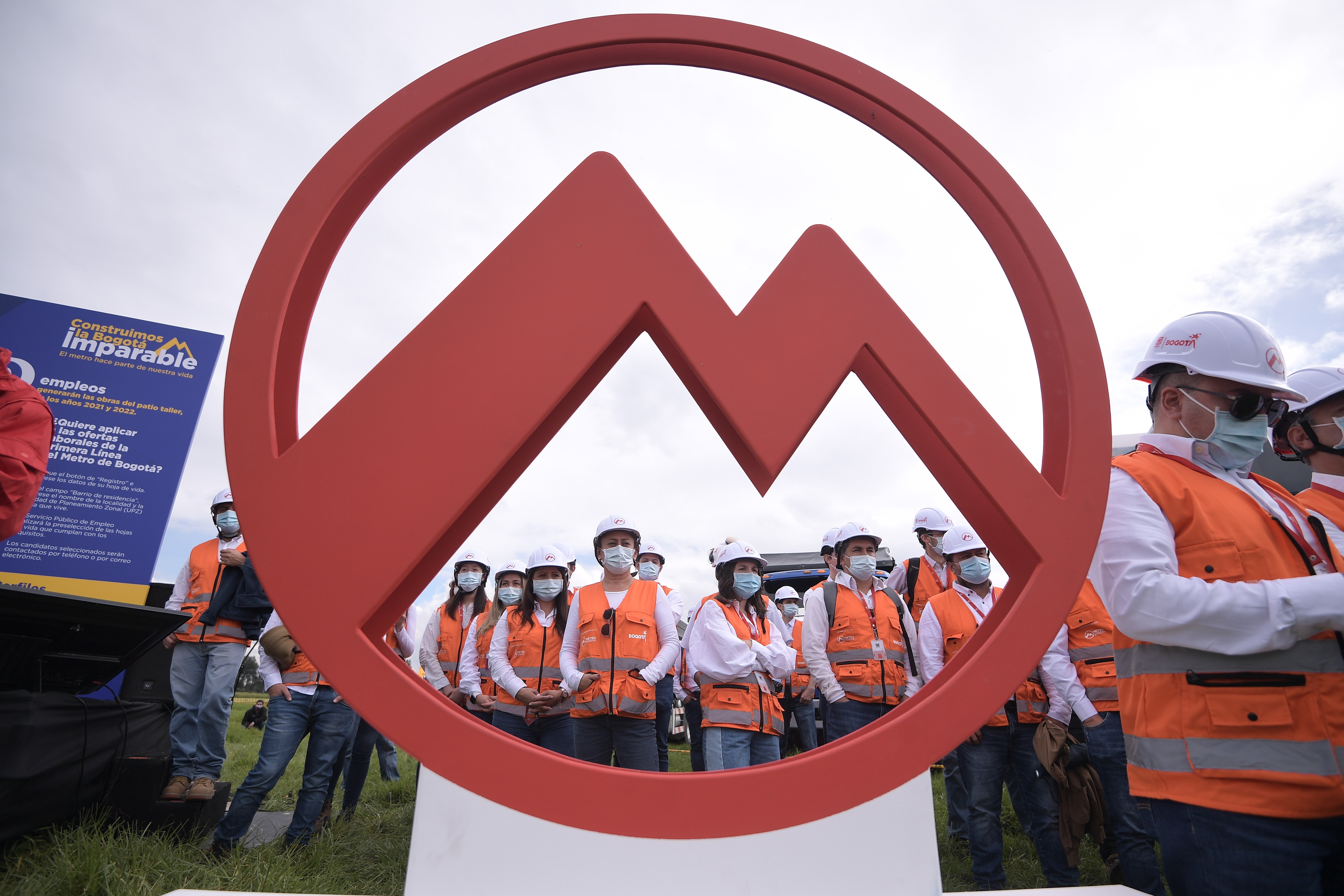 Estos son los avances en la construcción del patio taller del metro de Bogotá