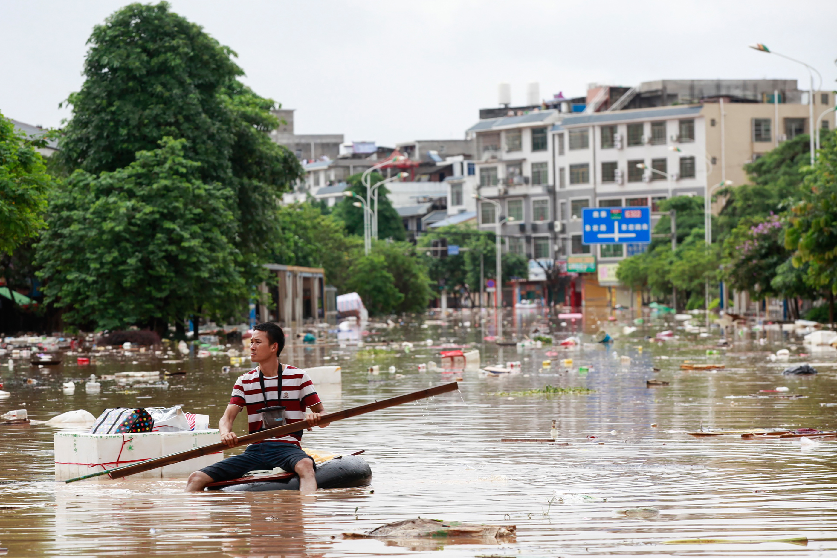 Lluvias torrenciales dejan al menos 56 muertos y 22 desaparecidos en China
