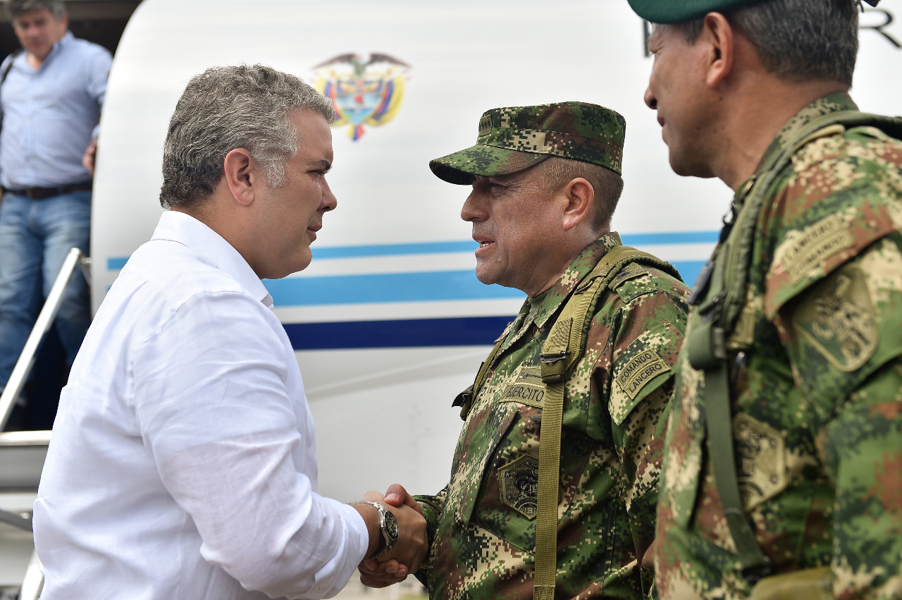 Quienes vuelvan a la violencia recibirán toda la contundencia del Estado: Duque