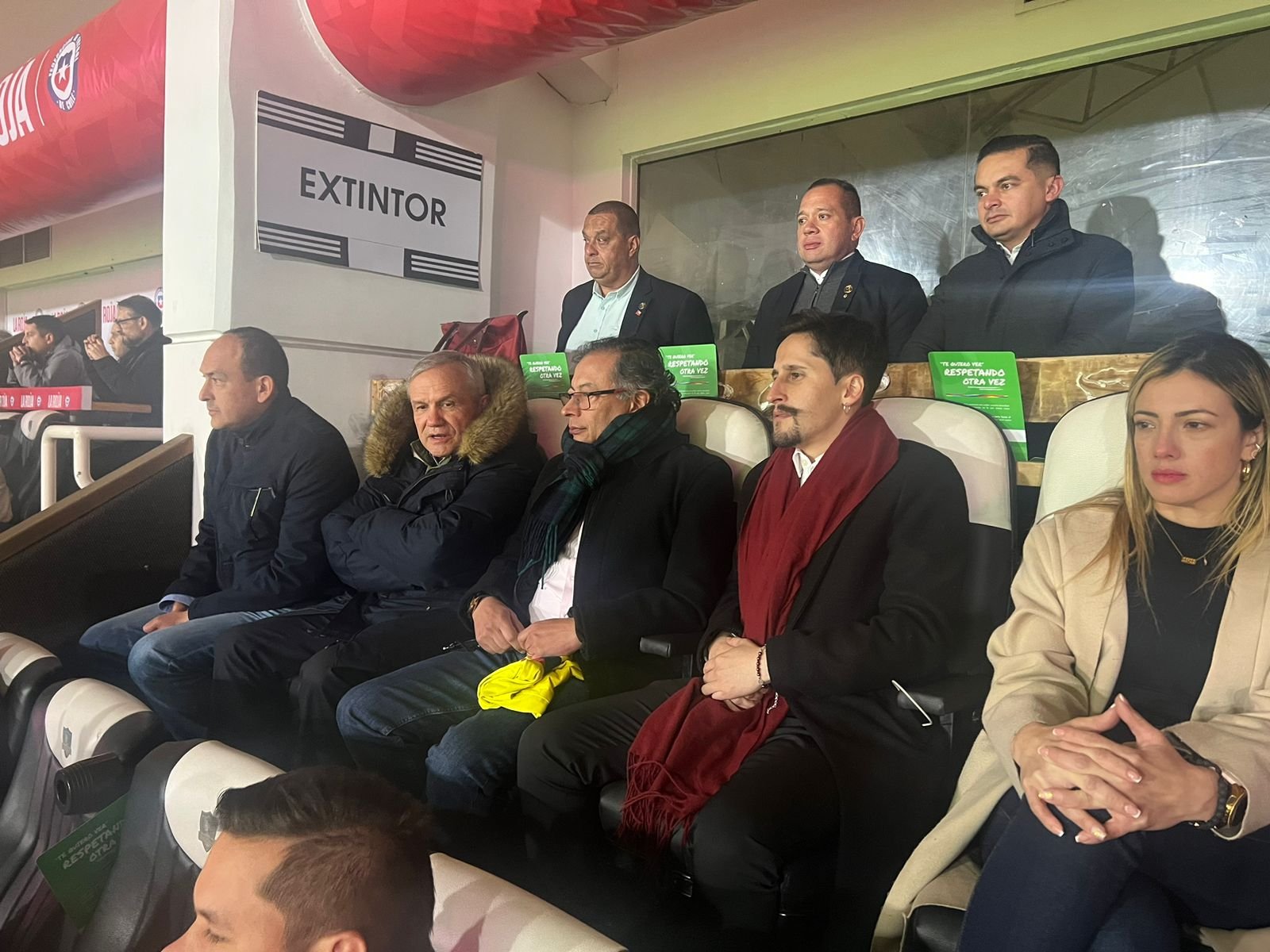 Petro en el Chile vs. Colombia: “Estamos acompañando a la selección en el estadio”