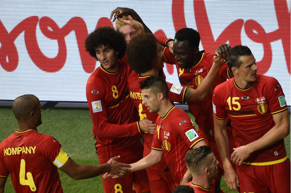 Sufrida clasificación de Bélgica a los cuartos de final