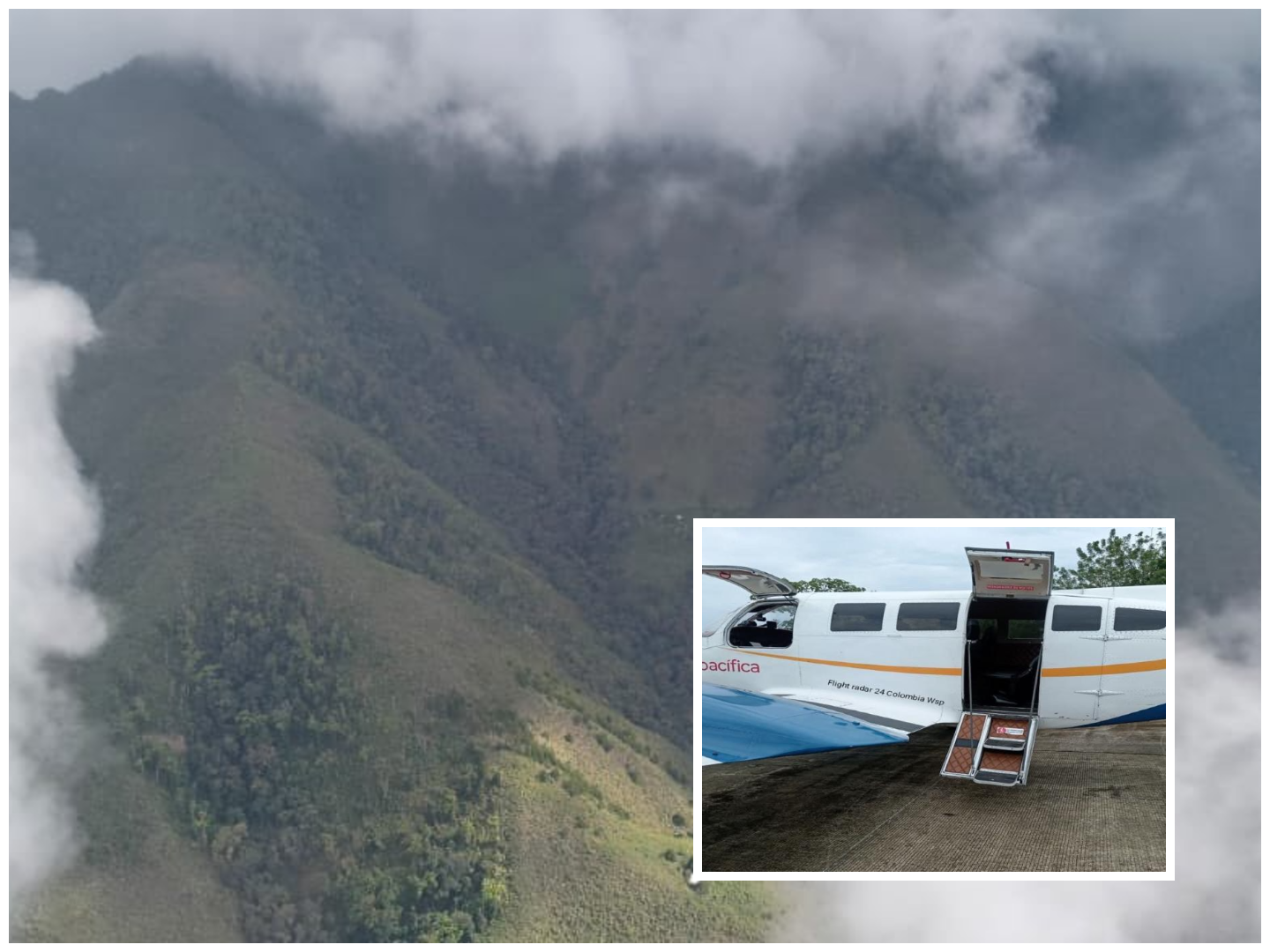 Así avanza la búsqueda de la aeronave que desapareció en Urrao