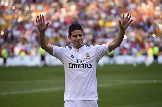 James Rodríguez: espero ser feliz en el Real Madrid