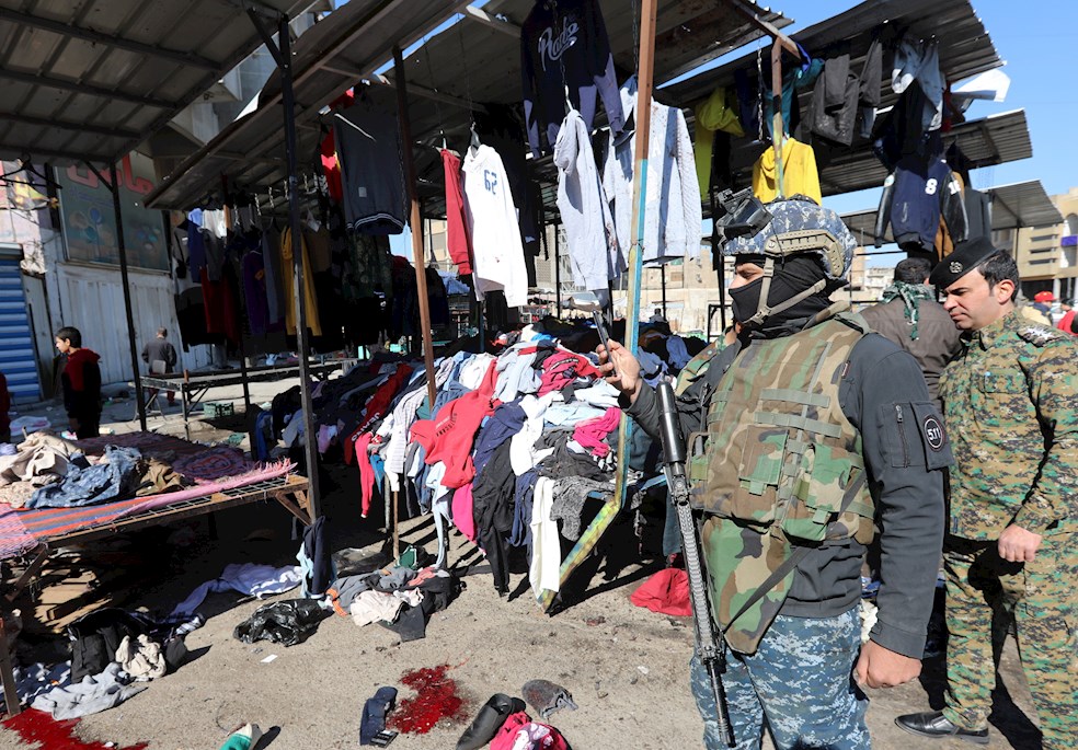 Al menos 28 personas murieron en doble atentado suicida en el centro de Bagdad