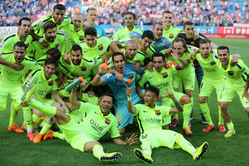 Barcelona, campeón de la liga española