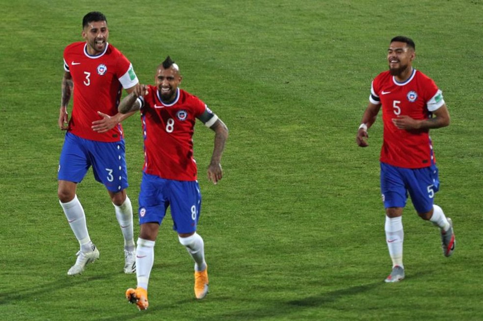 Chile vs. Perú por la tercera fecha de las eliminatorias.