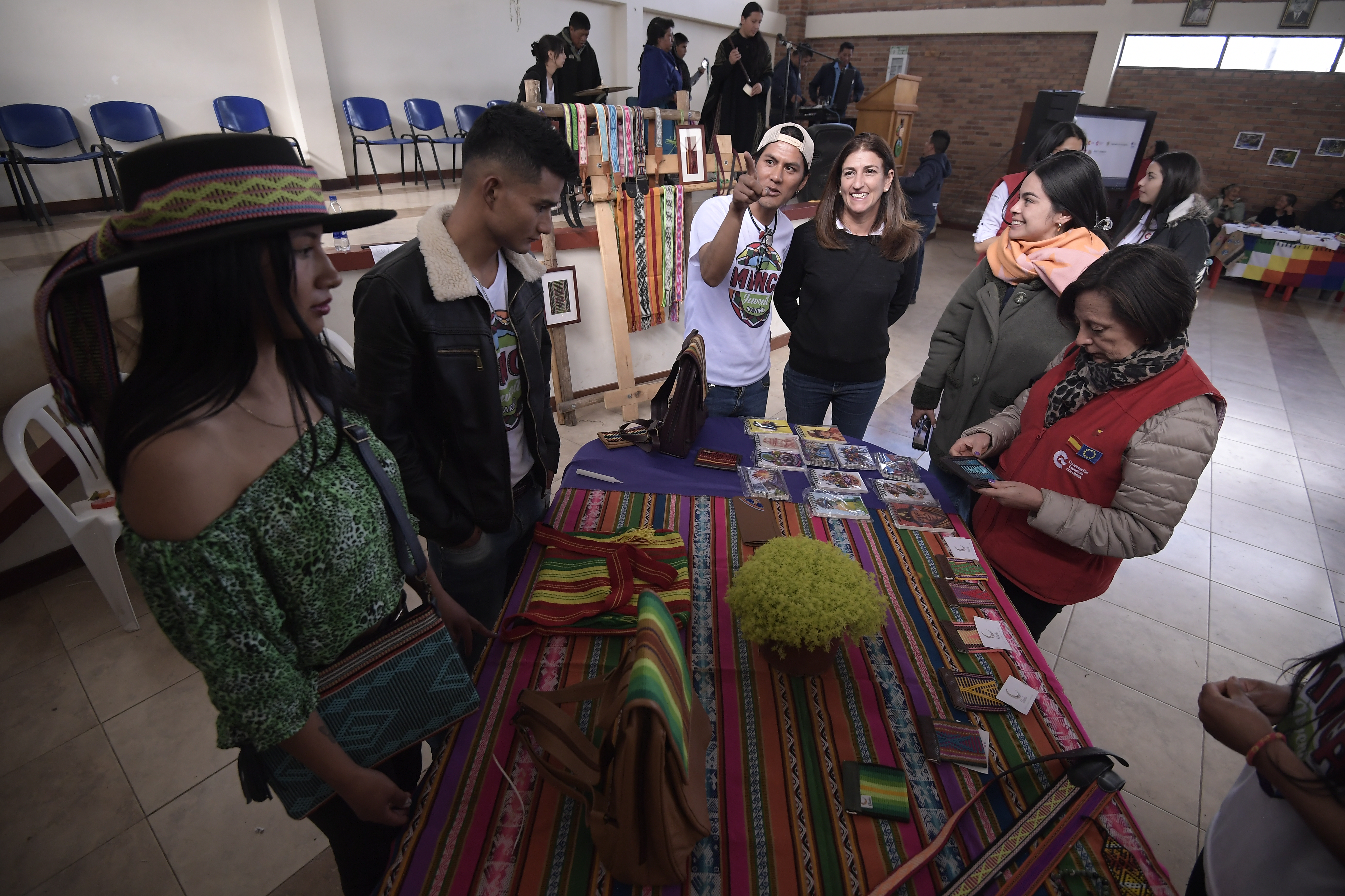 Resguardo en Nariño, el cual recibió el apoyo del Programa de Desarrollo Territorial (PDT).