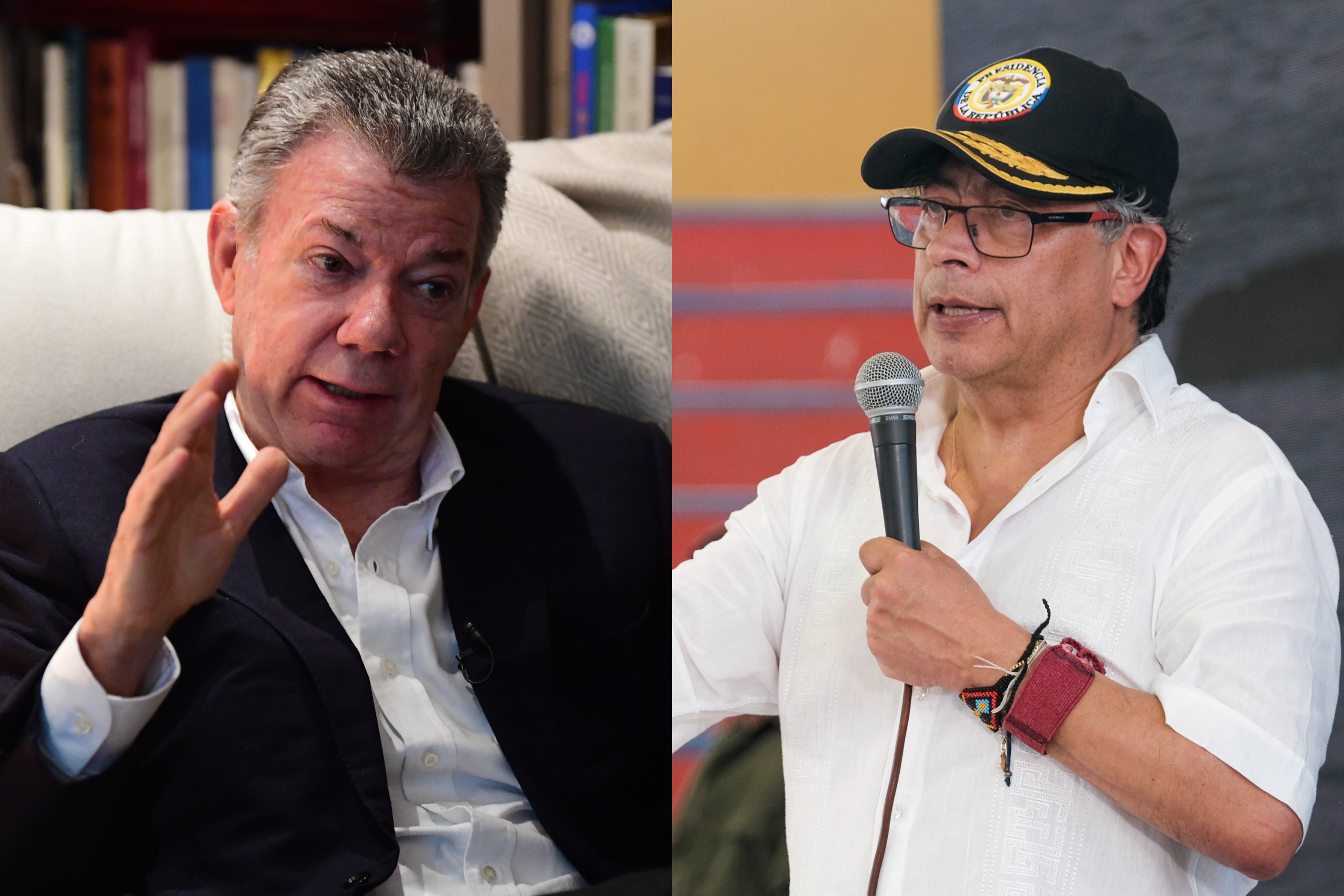 “Los jefes de Estado tienen que ser rigurosos con la veracidad”: Santos a Petro