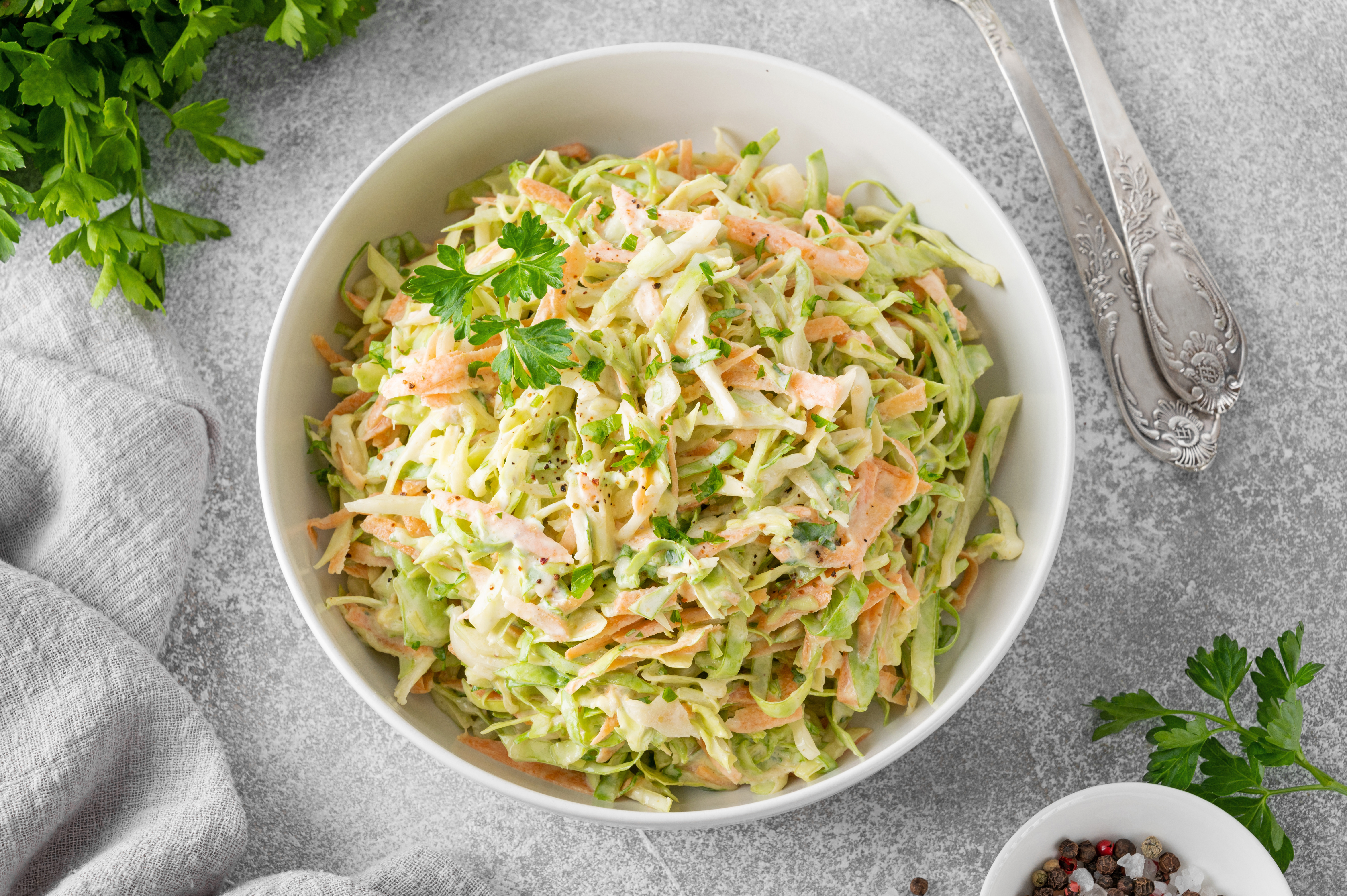 Ensalada para acompañar un buen sancocho colombiano