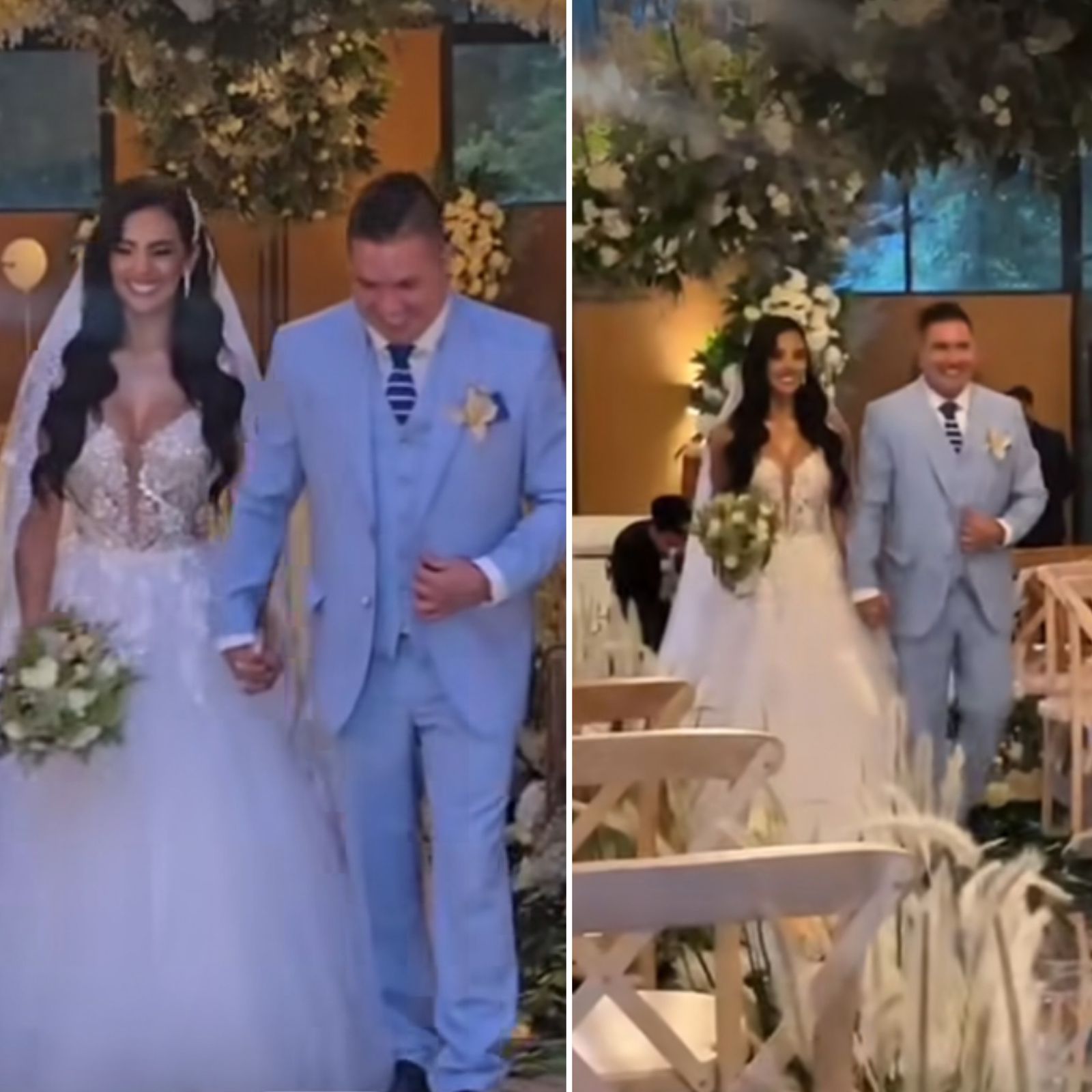 Boyacoman, de Día a Día, se casó con Marcela Marenco. Así fue la boda religiosa