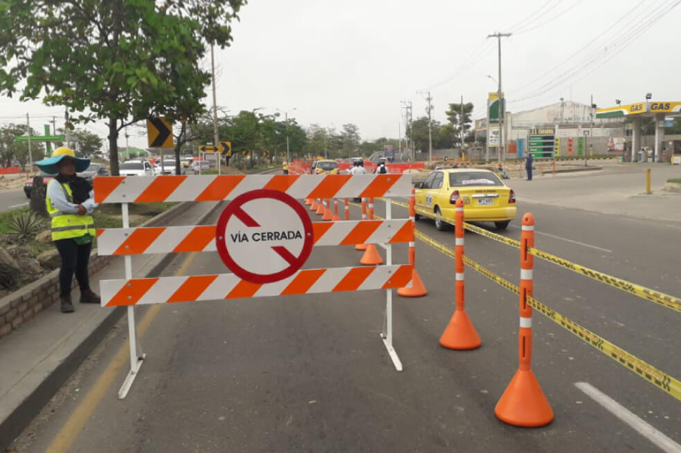 Durante seis meses se cerrará la vía al aeropuerto de Barranquilla