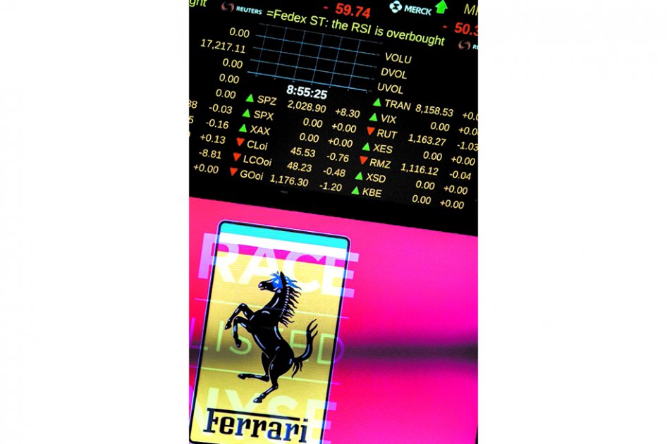 La acción de Ferrari ganó 6% en su primera jornada en NYSE. / Bloomberg