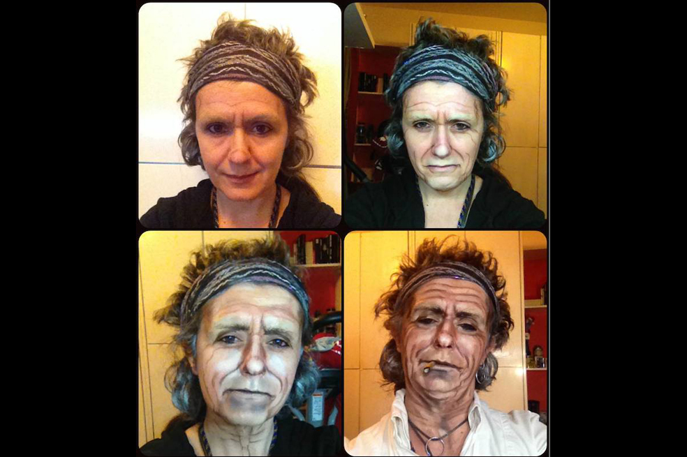 La mujer que se transforma en los íconos del cine y la TV
