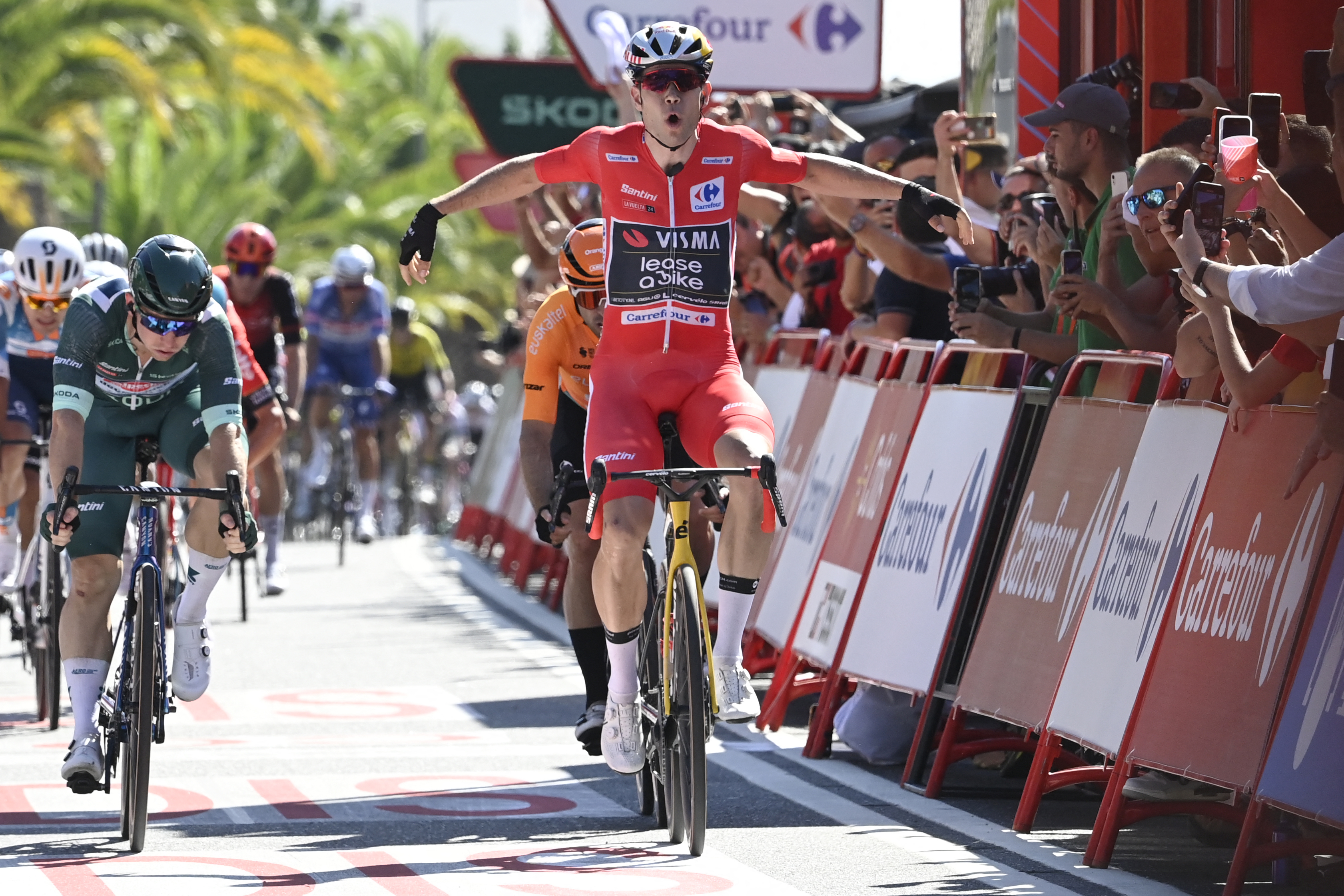 El regreso de Wout Van Aert a la victoria