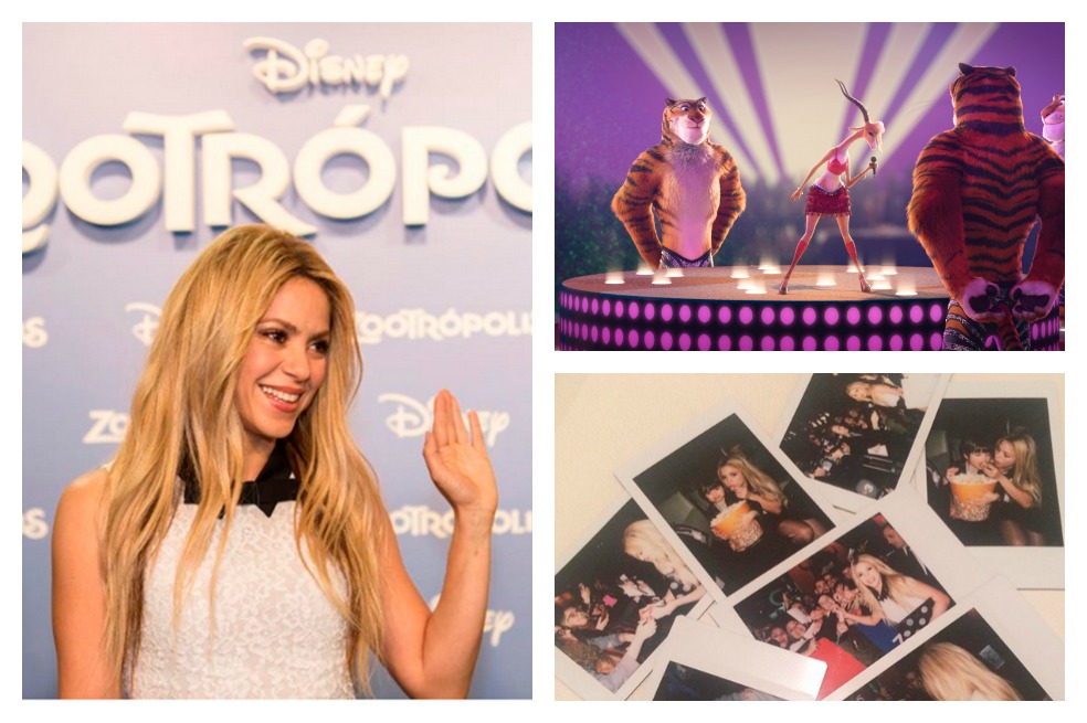 Shakira vuelve a la alfombra roja para presentar «Zootopia»