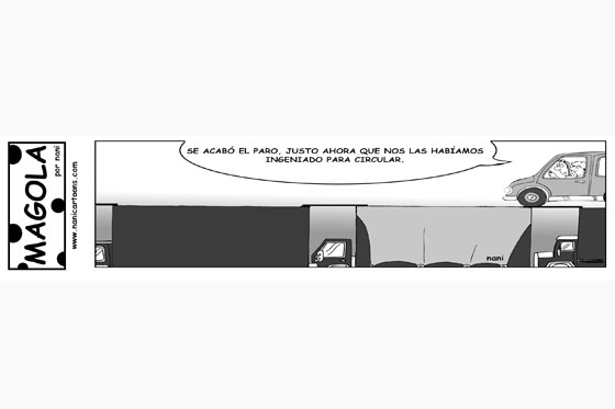 Fin del paro camionero