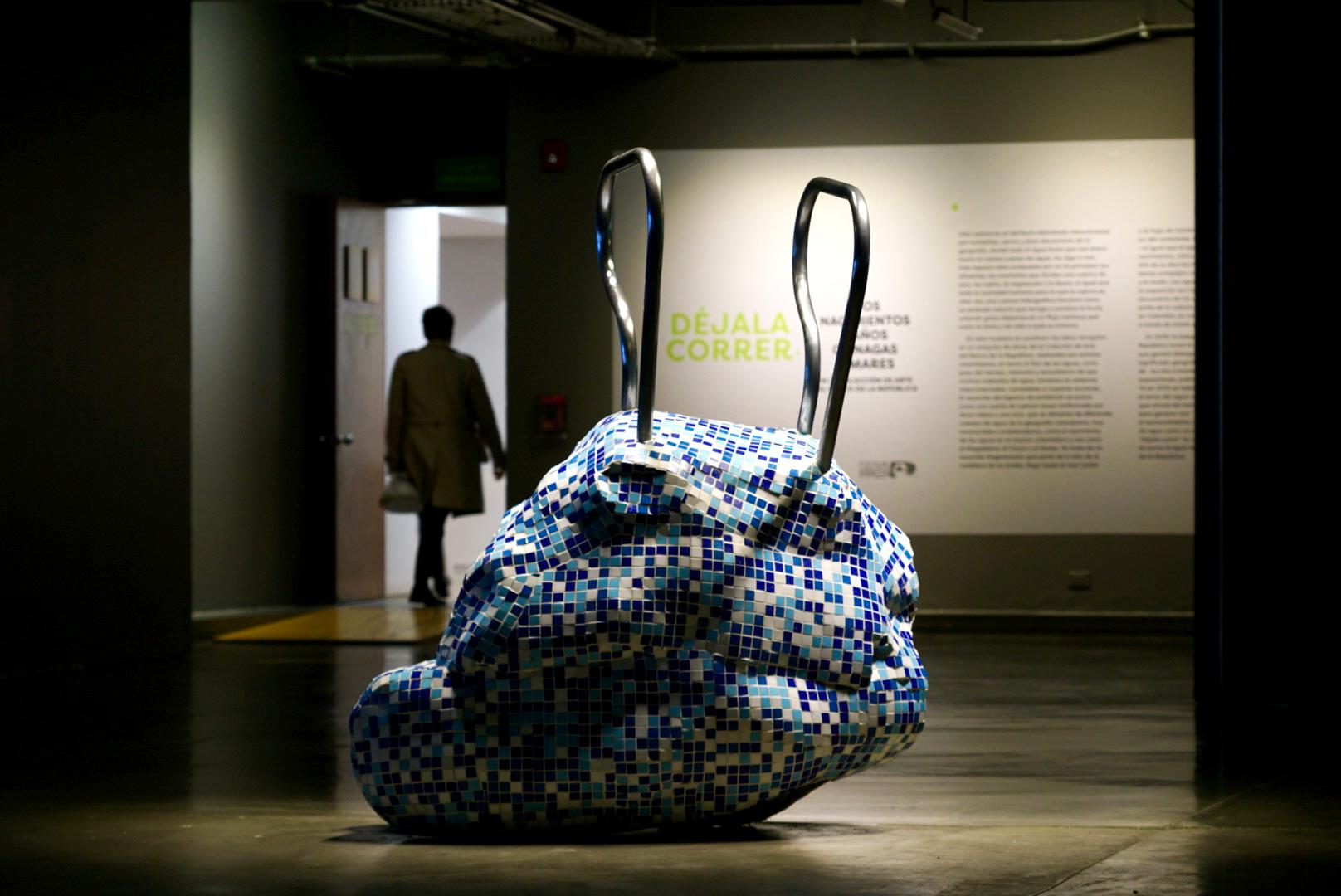 La exposición estará abierta hasta el 7 de julio en el parqueadero del Museo de Arte Miguel Urrutia.