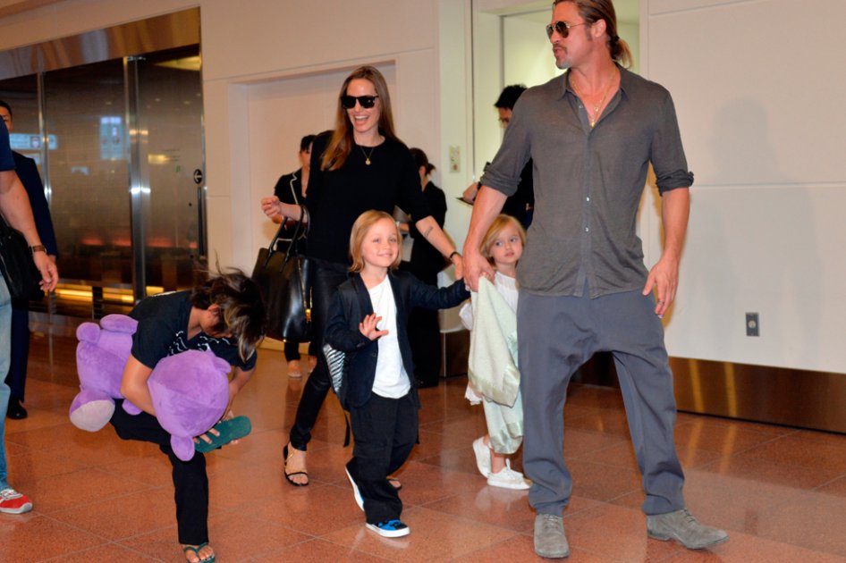 Brad Pitt asegura ser una «influencia positiva» para sus hijos