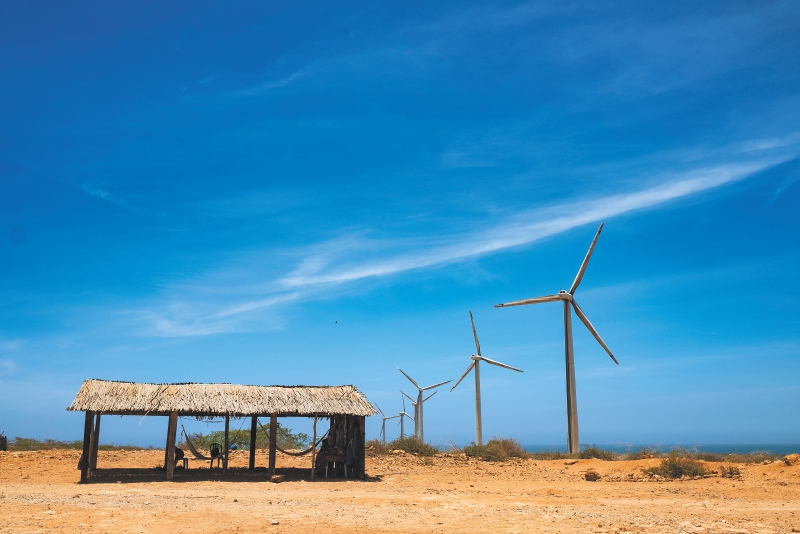 Parques eólicos, el proyecto que genera discordia en La Guajira